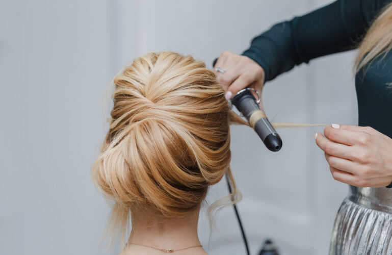 Coiffure de soirée