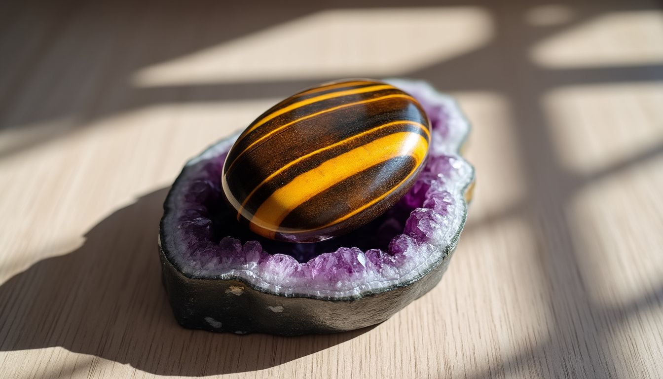 découvrez les vertus et bienfaits de l’œil de tigre, une pierre protectrice reconnue pour ses pouvoirs sur le bien-être, la confiance en soi et la protection contre les énergies négatives. apprenez comment utiliser cette pierre précieuse au quotidien.