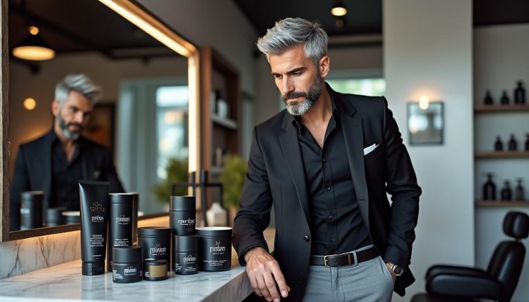 découvrez comment choisir la teinture idéale pour cheveux gris chez l’homme et adopter un look moderne, élégant et tendance grâce à nos conseils d’experts.