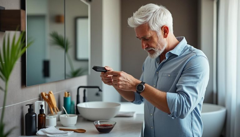 découvrez un guide complet et des conseils pratiques pour teindre vos cheveux blancs et retrouver une apparence naturelle et élégante, spécialement conçu pour les hommes.