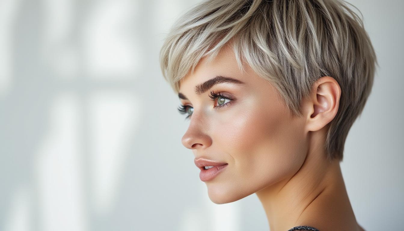 découvrez des astuces pour sublimer vos cheveux fins avec une coupe pixie sans volume et révélez votre style avec élégance.
