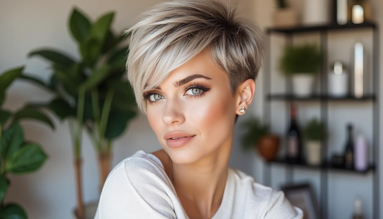 découvrez des astuces pour sublimer les cheveux fins avec une coupe pixie sans volume, et adoptez un style élégant et facile à entretenir.