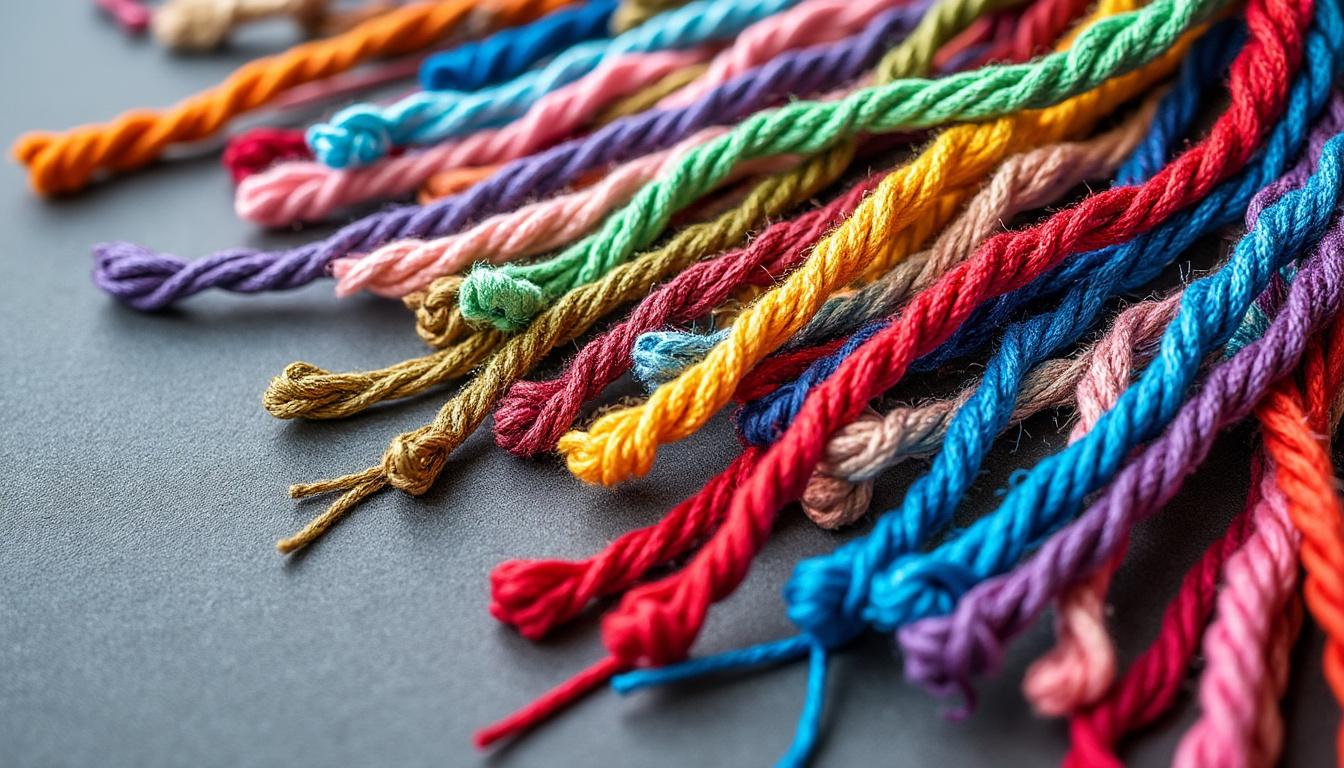 découvrez comment choisir le fil parfait pour fabriquer un bracelet durable et résistant, avec des conseils pratiques et des astuces pour réussir vos créations.